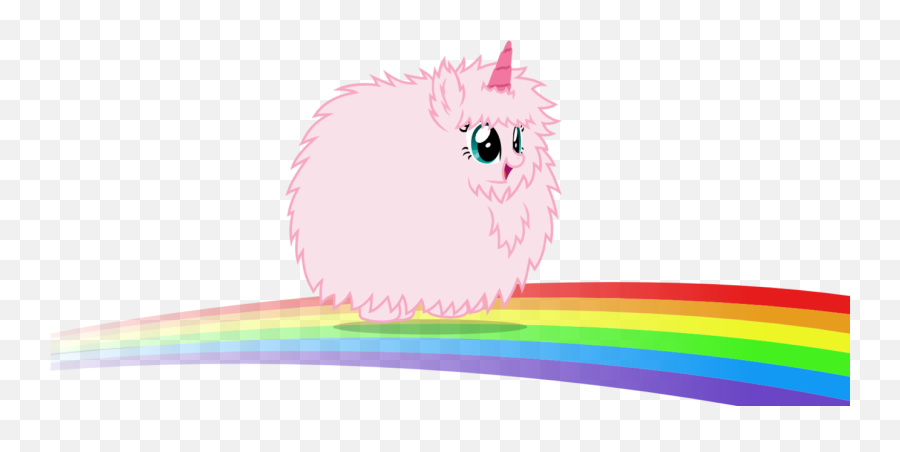 Pink Fluffy Unicorns Dancing On Rainbows 2326516 - Png Pink Fluffy Unicorn Emoji,Unicorns Clipart