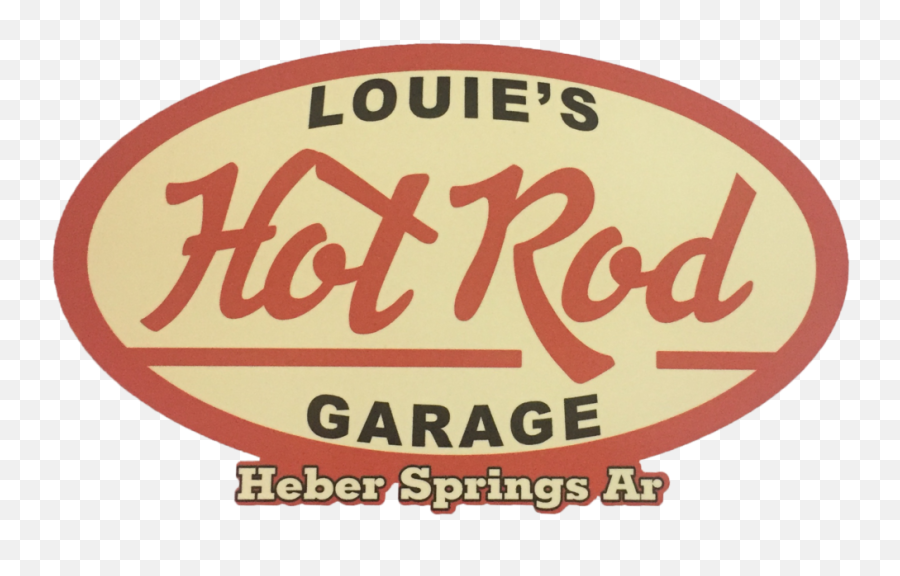 Louieu0027s Hot Rod Garage U2013 High End Custom Shop Emoji,Hot Rod Logo