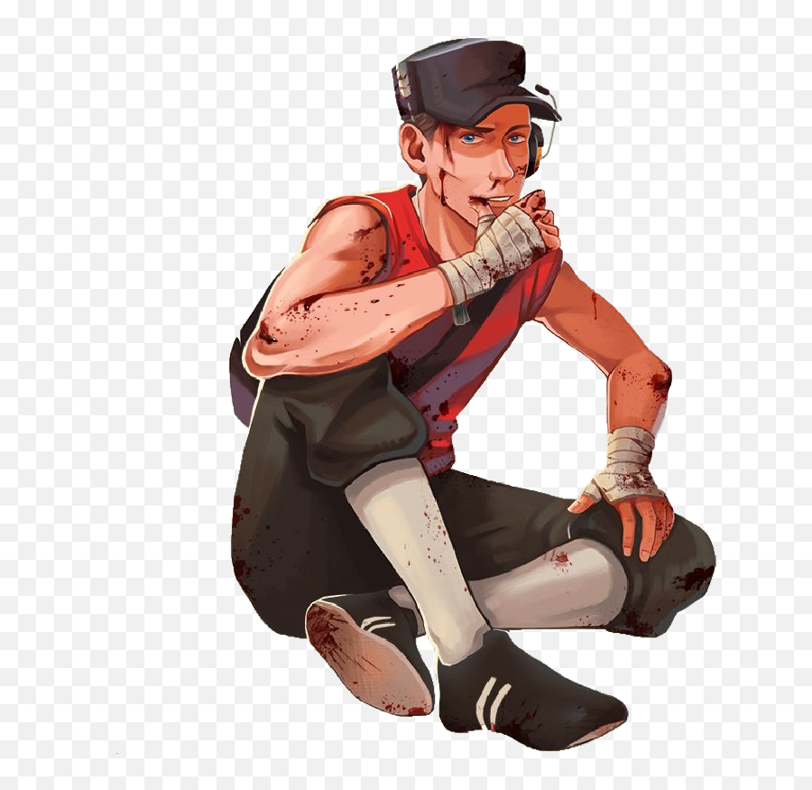 The Most Edited Tf2 Scout Picsart Emoji,Tf2 Scout Png