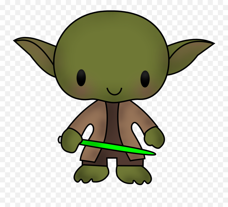 Yoda Clipart Disney Star Wars - Art Star Wars Characters Emoji,Baby Yoda Clipart