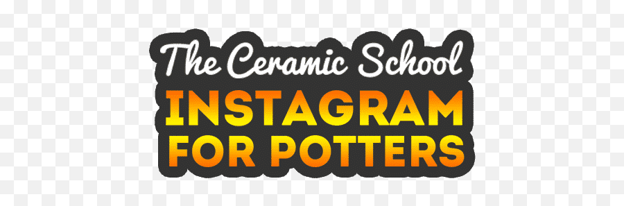 Instagram For Potters - The Ceramic School Emoji,Gray Instagram Logo