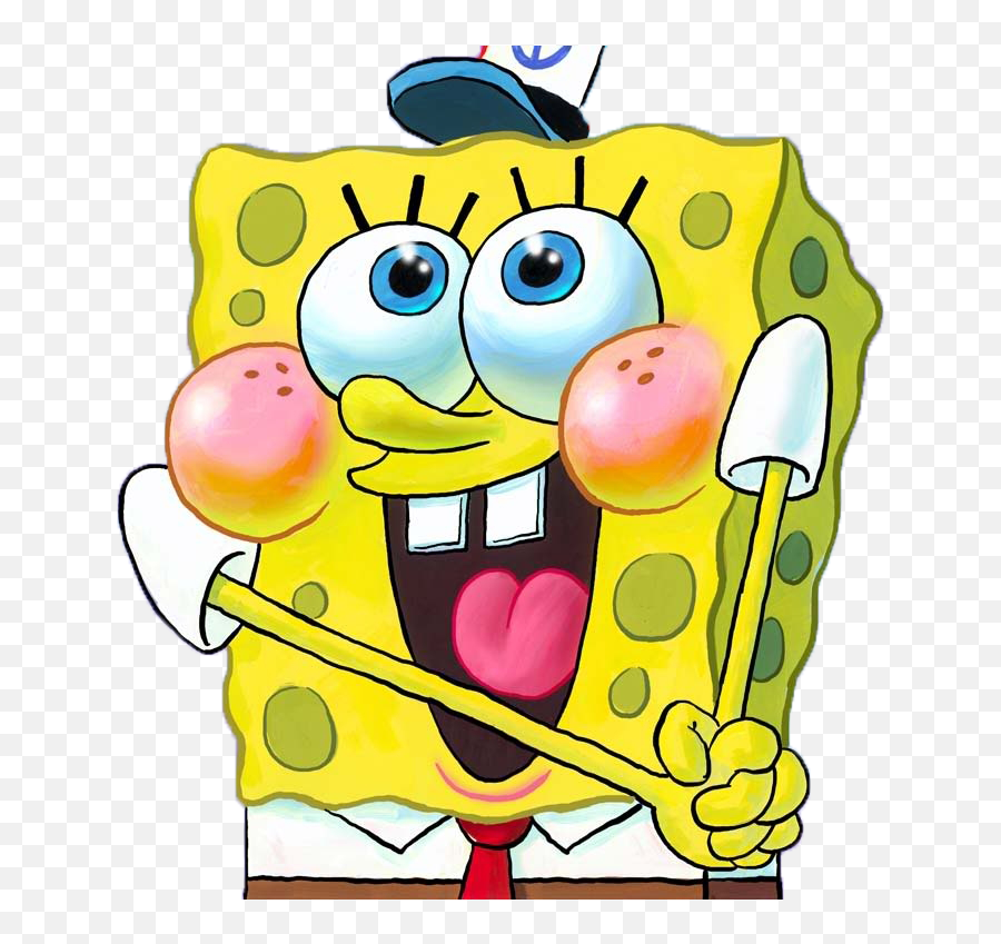 Bob Esponja Png - Spongebob Happy Memes Full Size Png Emoji,Spongebob Face Png