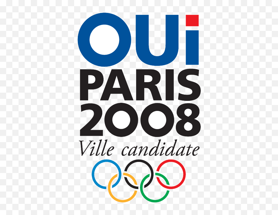 Summer Olympics Bid Logo - Paris 2008 Olympic Bid Emoji,French Olympic Logo