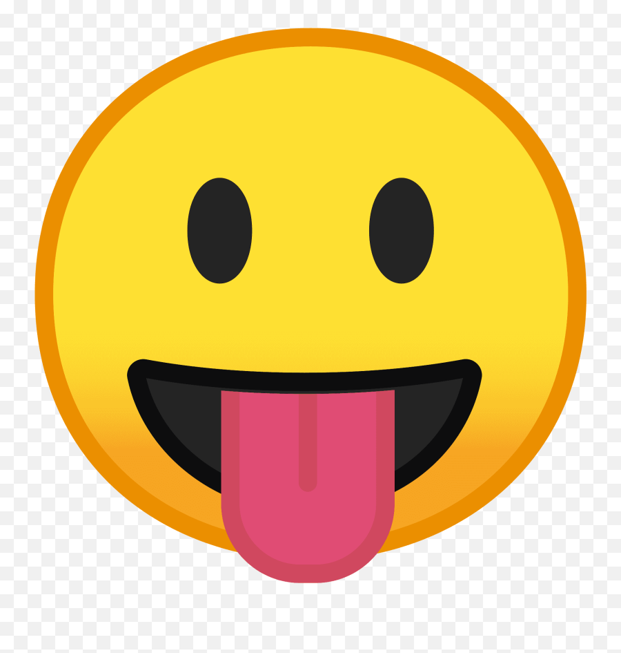 Face With Tongue Emoji Clipart - Tongue Icon,Tongue Clipart