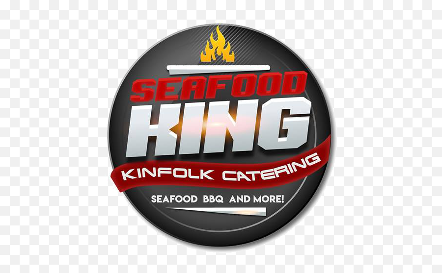Seafood King And Kinfolk Catering Logo - Solid Emoji,Catering Logo