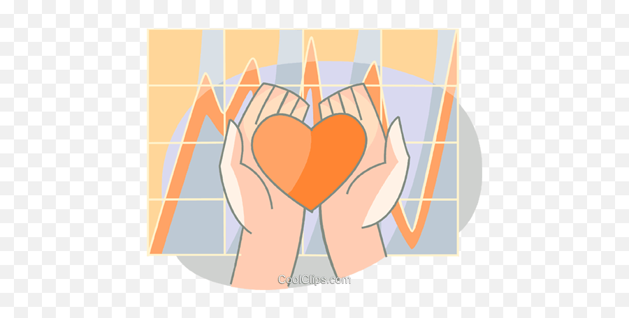 Human Heart Royalty Free Vector Clip Art Illustration - Language Emoji,Human Heart Clipart