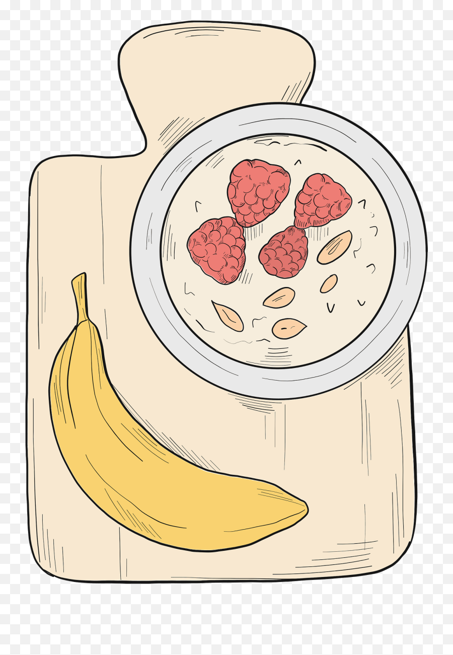 Healthy Breakfast Clipart Free Download Transparent Png - Ripe Banana Emoji,Breakfast Clipart