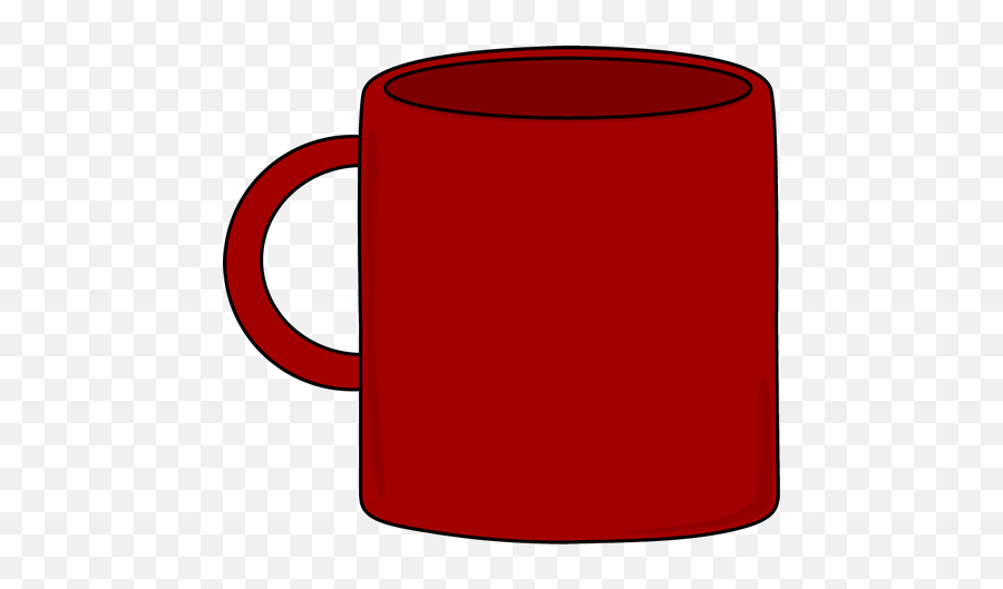 Coffee Cup Mug Clipart Kid - Red Clipart Hot Chocolate Mug Emoji,Coffee Cup Clipart