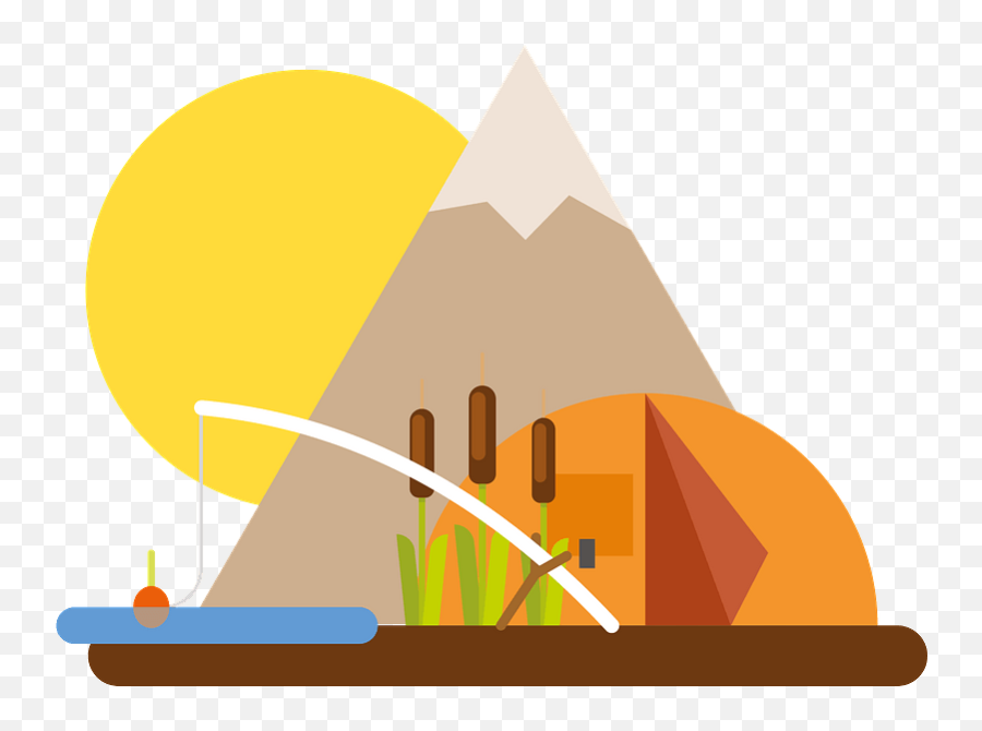 Fishing Clipart - Vertical Emoji,Fishing Clipart