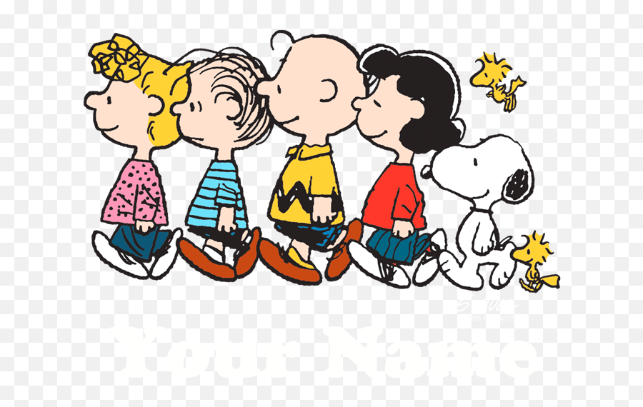 Charlie Brown Characters Clipart - Snoopy Charlie Brown Walking Emoji,Characters Clipart