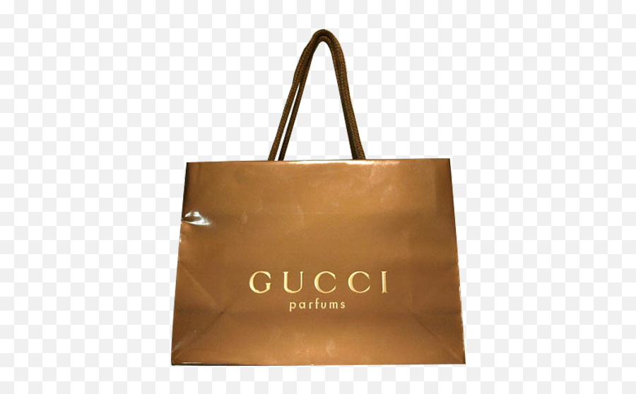 Trapezoid Perfume Bags - Gucci Shopping Bag Png Full Size Gucci Shopping Bag Transparent Emoji,Bag Png