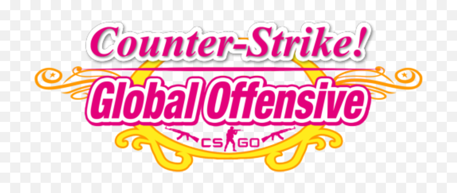 Go Logo - Counter Strike Pink Logo Emoji,Csgo Logo