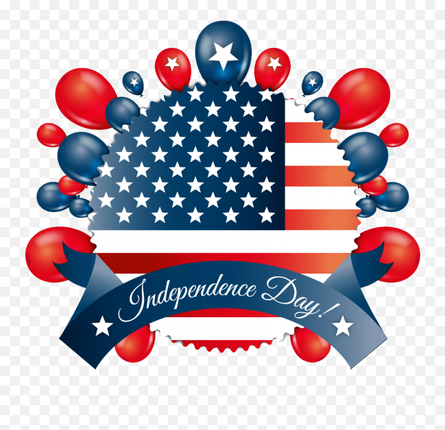 4th July Png Vector Transparent Images - Vector America Flag Emoji,Made In Usa Png