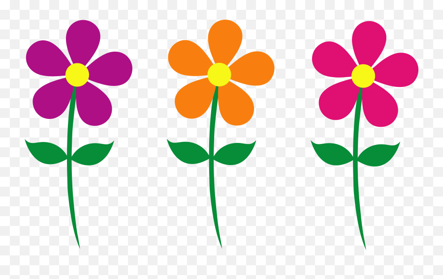 Flowers Clipart Transparent Background - Flower Cartoon Emoji,Flower Clipart Transparent