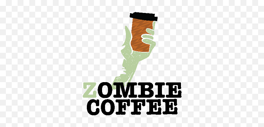 Zombie Coffee On Behance Emoji,Zombie Logo
