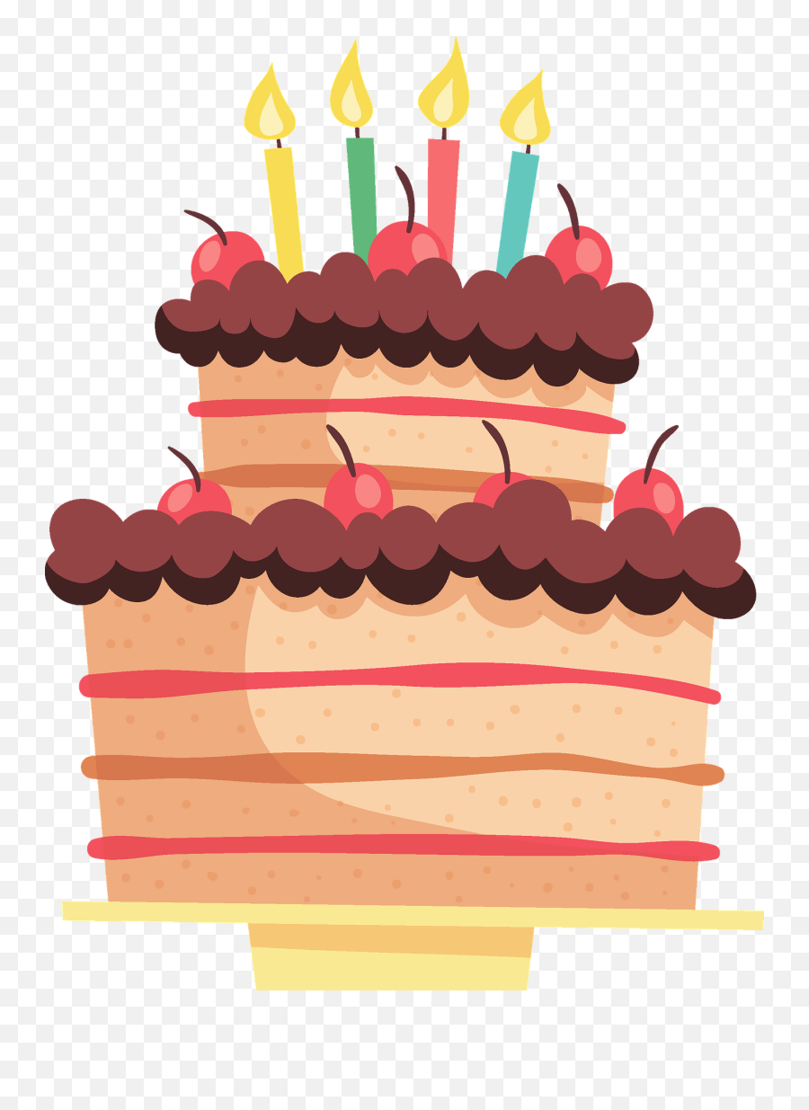 Birthday Cake Clipart - Birthday Cake Clipart Emoji,Cake Clipart
