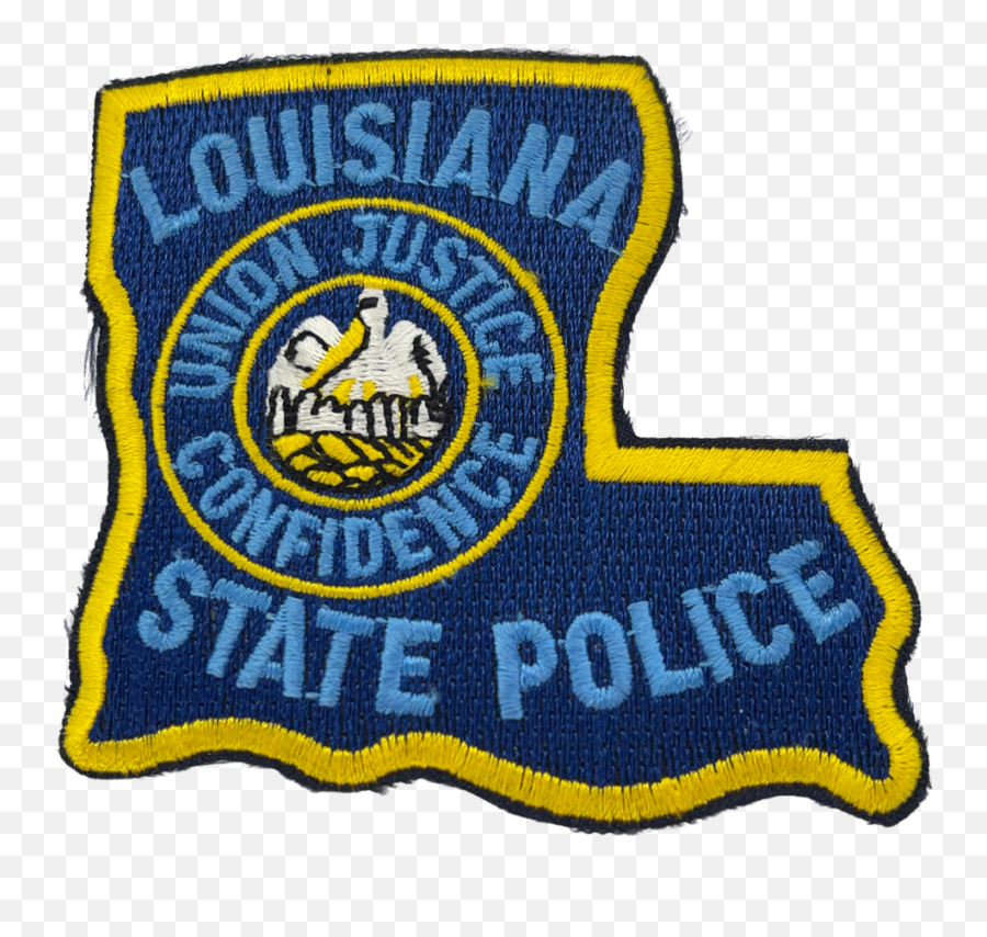 Louisiana State Police Laser Cut Patch Emoji,Laser Cut Logo