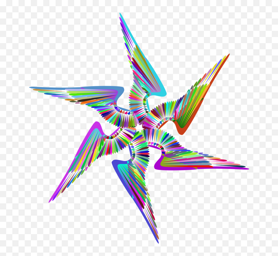 Pinksymmetrywing Png Clipart - Royalty Free Svg Png Gambar Abstrak Sayap Burung Merpati Emoji,Wing Clipart