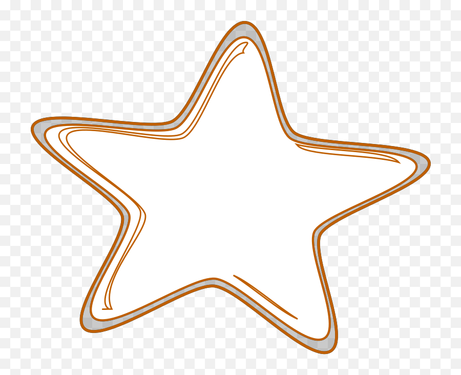 Star Outline Svg Vector Star Outline Clip Art - Svg Clipart Dot Emoji,Star Outline Clipart