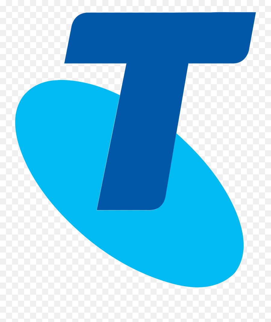 Blue T Logo - Telstra Logo Png Emoji,T Logo