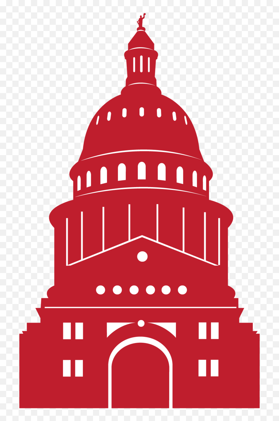 Texas Capitol Building Clipart - Texas Capitol Clipart Emoji,Texas Clipart