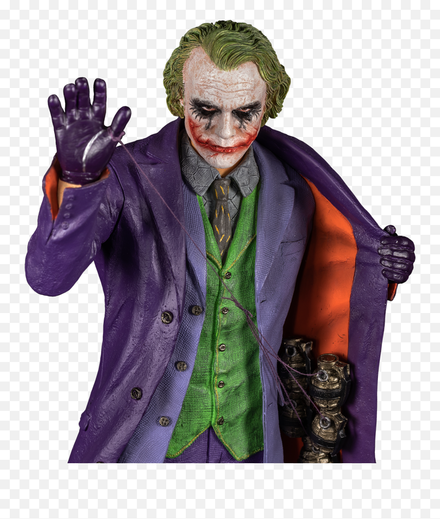 16 Scale Batman The Dark Knight Joker Statue Ikon Design Emoji,The Joker Png