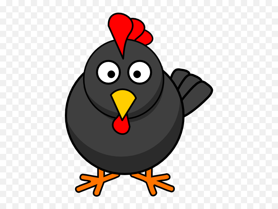 Rooster Cartoon Clip Art At Clker - Rooster Cartoon Clipart Emoji,Rooster Clipart