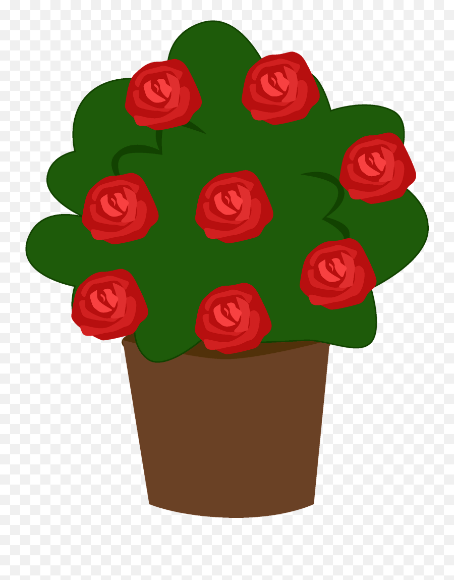 Pot With Roses Clipart Free Download Transparent Png Emoji,Pots Clipart