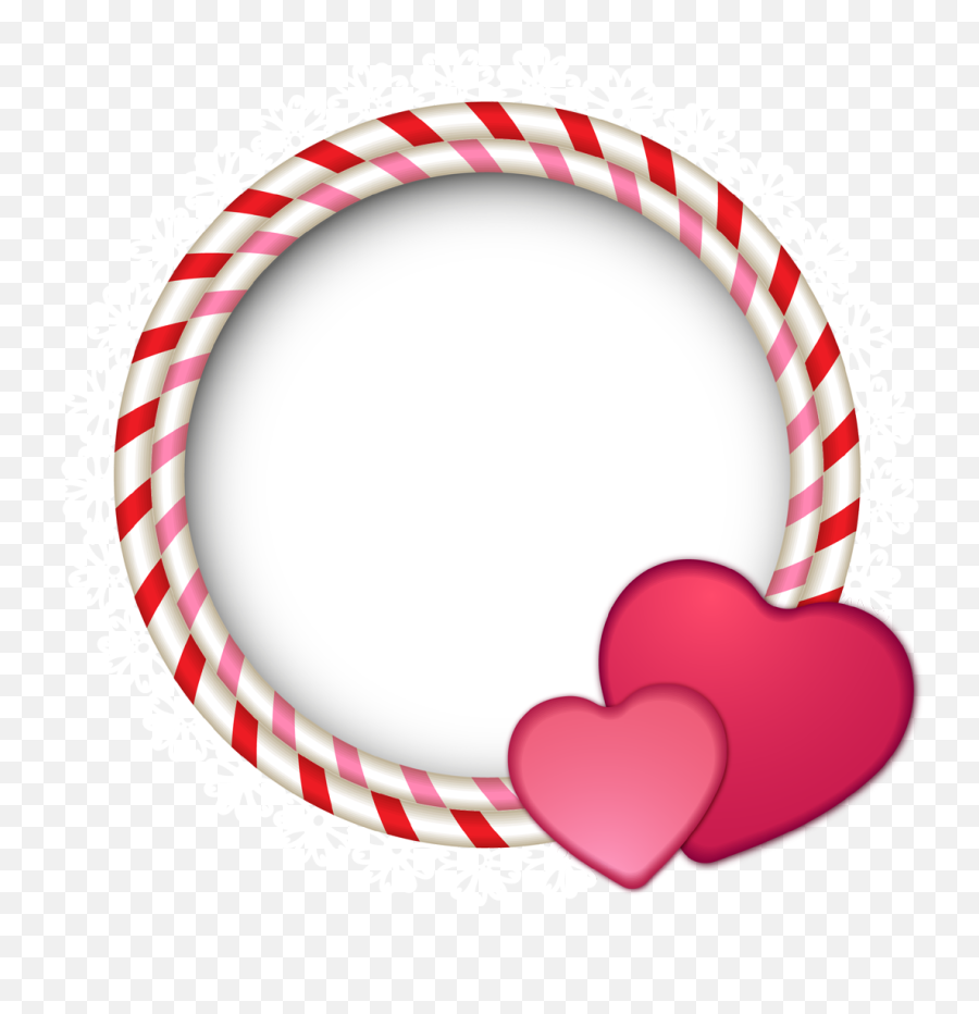 Pink Romantic Frame Png Beautiful Love Romantic Frame Emoji,Transparent Heart Border