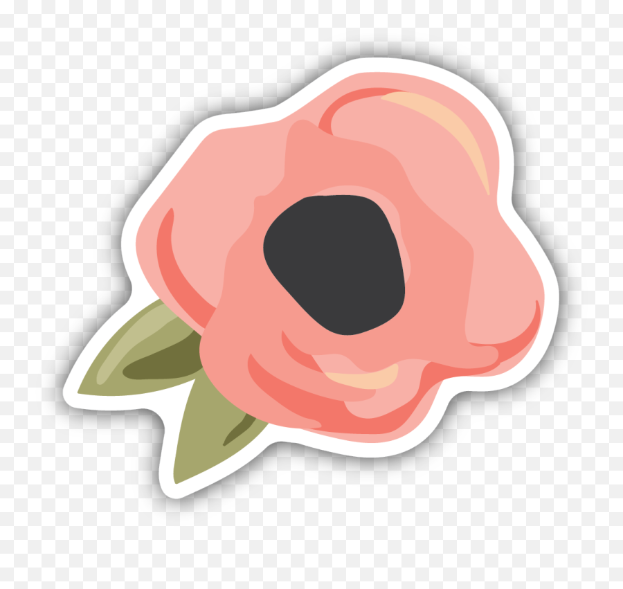 Poppy Flower Sticker - Stickers Northwest Emoji,Poppy Flower Png