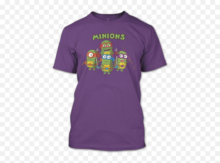 Minions Teenage Mutant Ninja Turtles T Shirt U2013 Premium Fan Store Emoji,Teenage Mutant Ninja Turtles Logo Png