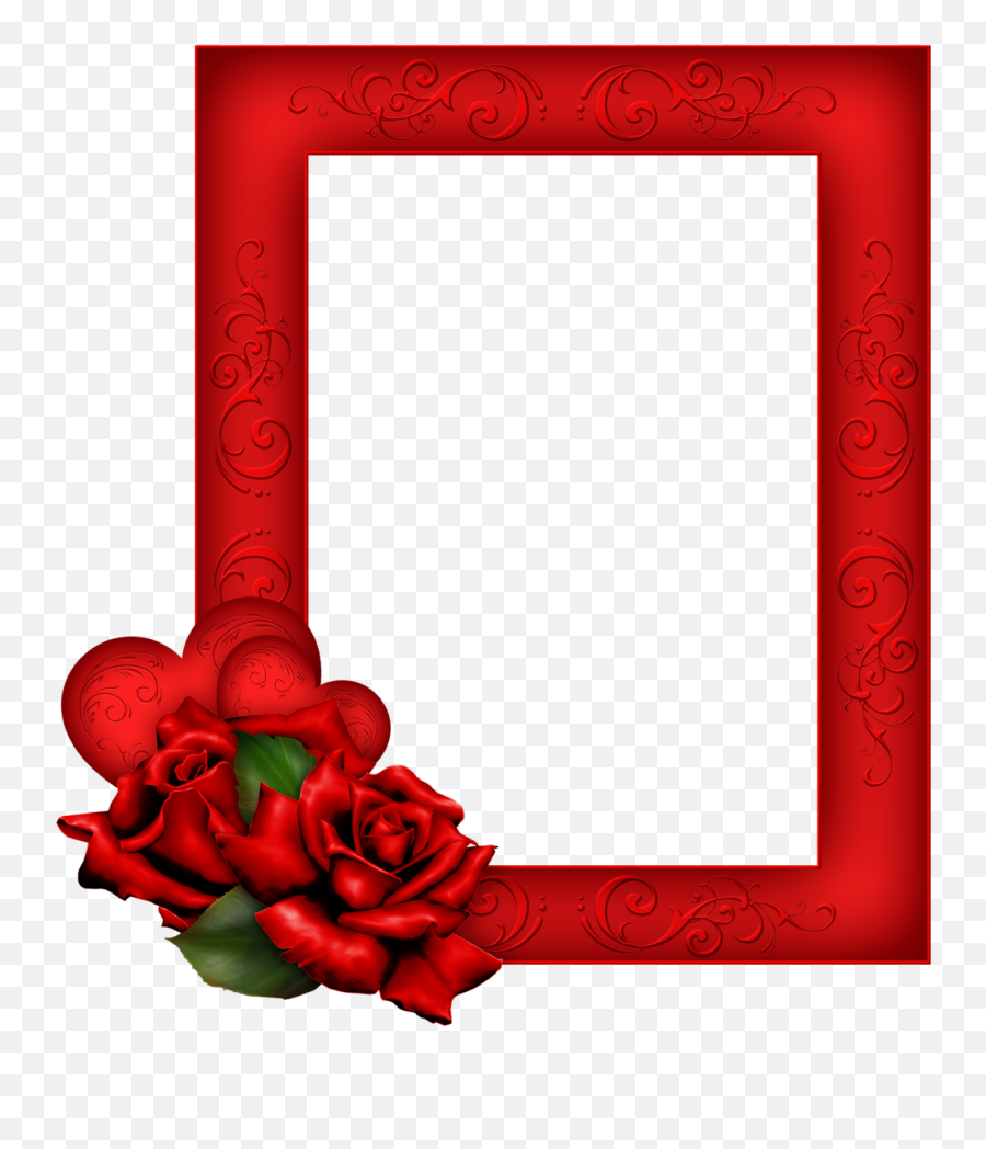 Printable Frames Gifs Heart Border Le Net High - Beautiful Red Picture Frames Emoji,Heart Border Clipart