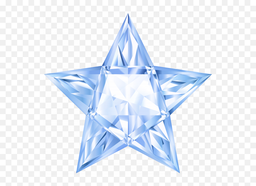 Diamond Star Clipart Transparent Images U2013 Free Png Images - Folding Emoji,Star Clipart