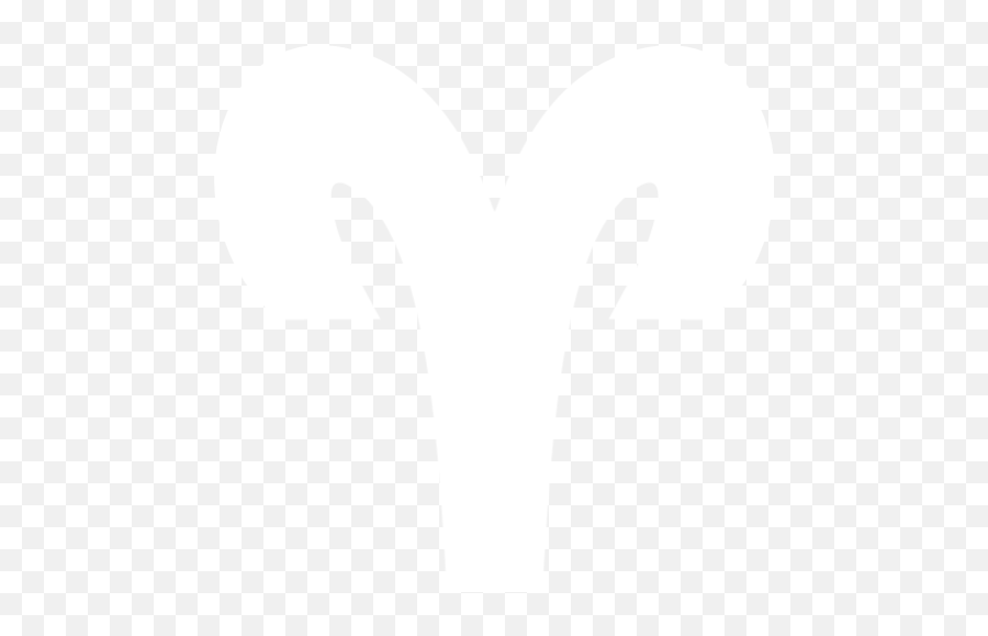 White Aries Icon - Aries Sign White Png Emoji,Aries Png