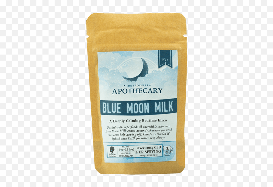 Blue Moon Milk Hemp Cbd Latte - Cannabidiol Emoji,Blue Moon Png