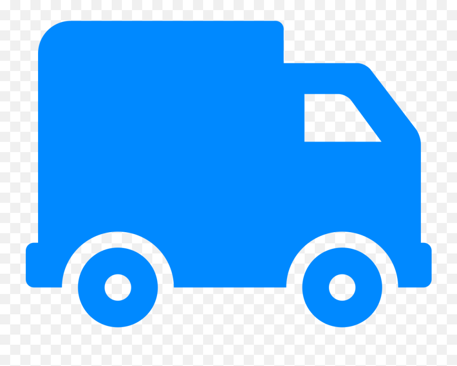 Truck - Truck Icon Black Png Emoji,Truck Icon Png