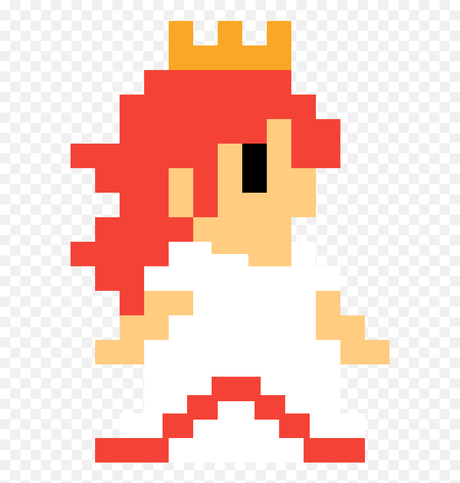Pixilart - Princess Peach Super Mario Maker Super Mario Super Mario Peach Pixel Emoji,Super Mario Maker Png