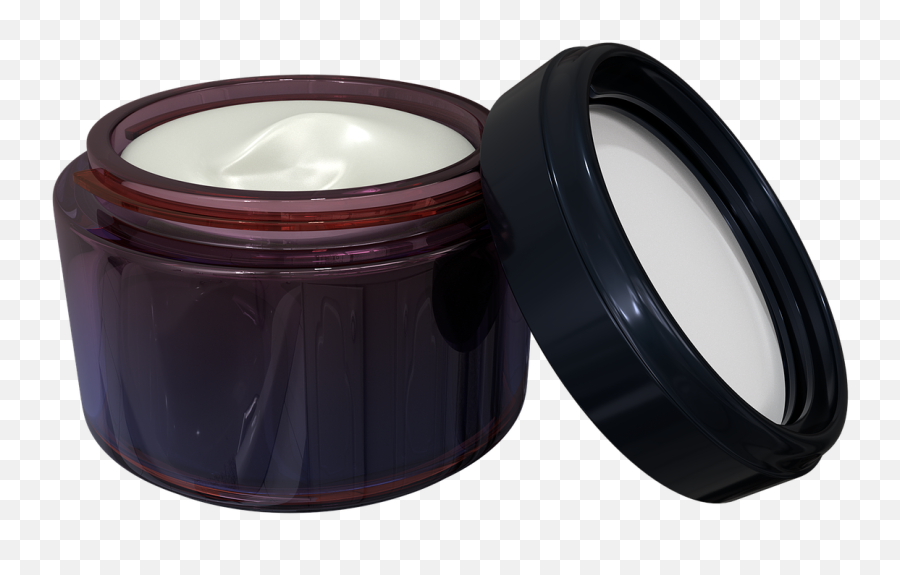 Cream Jar White Skin Care Png Picpng - Cosmetic Cream Transparent Background Emoji,Jar Png