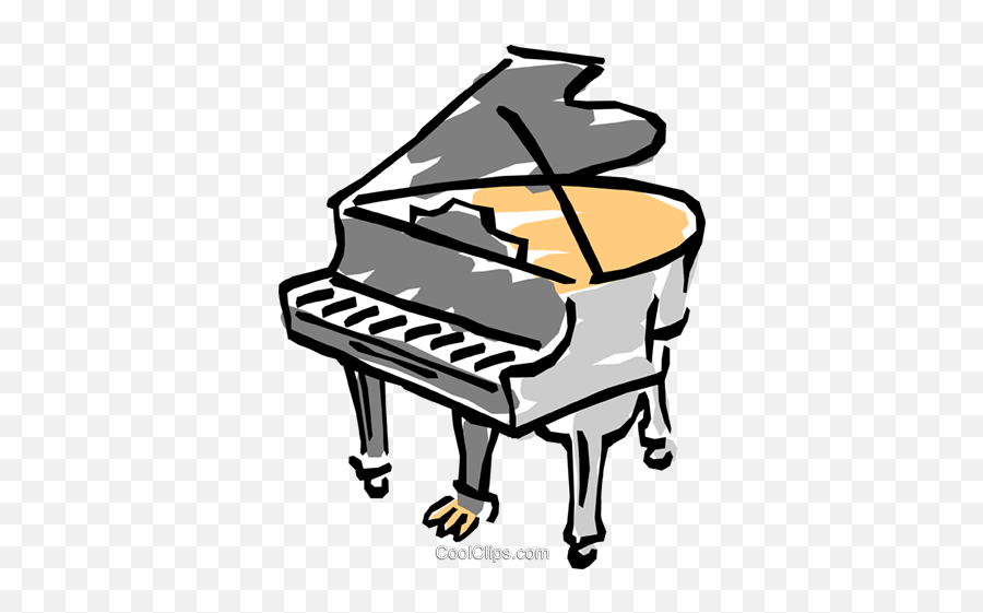 Grand Piano Royalty Free Vector Clip - Piano Artworks For Cd Emoji,Grand Piano Clipart