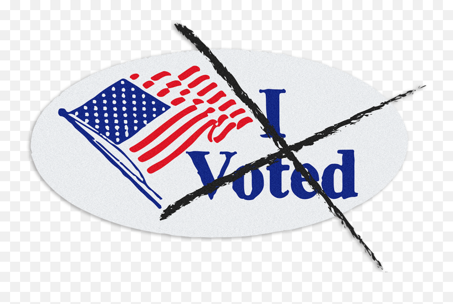 Download Hd One Person No Vote - Texas I Voted Sticker Voted Sticker Emoji,I Voted Sticker Png