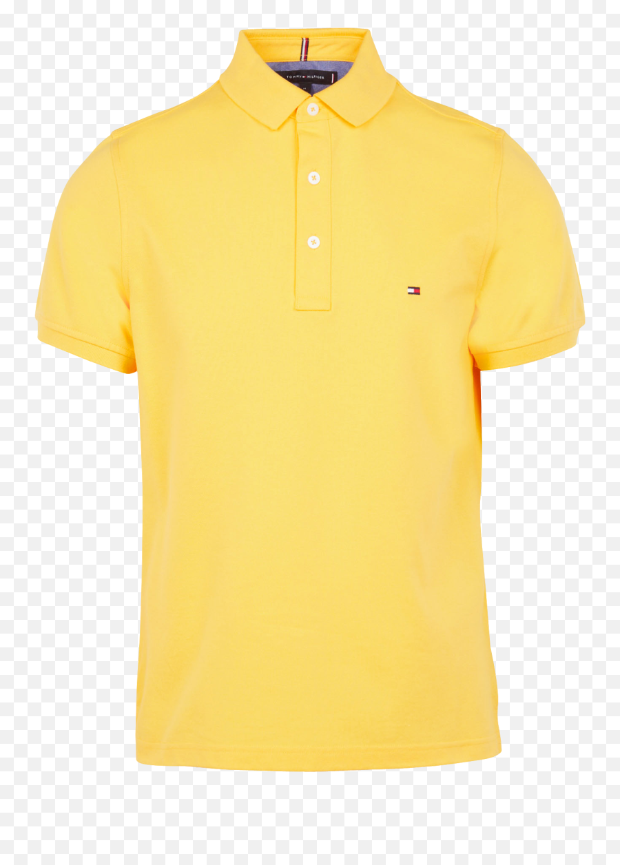 Tommy Hilfiger Yellow Polo Online Emoji,Tommy Hilfiger Tshirt Logo