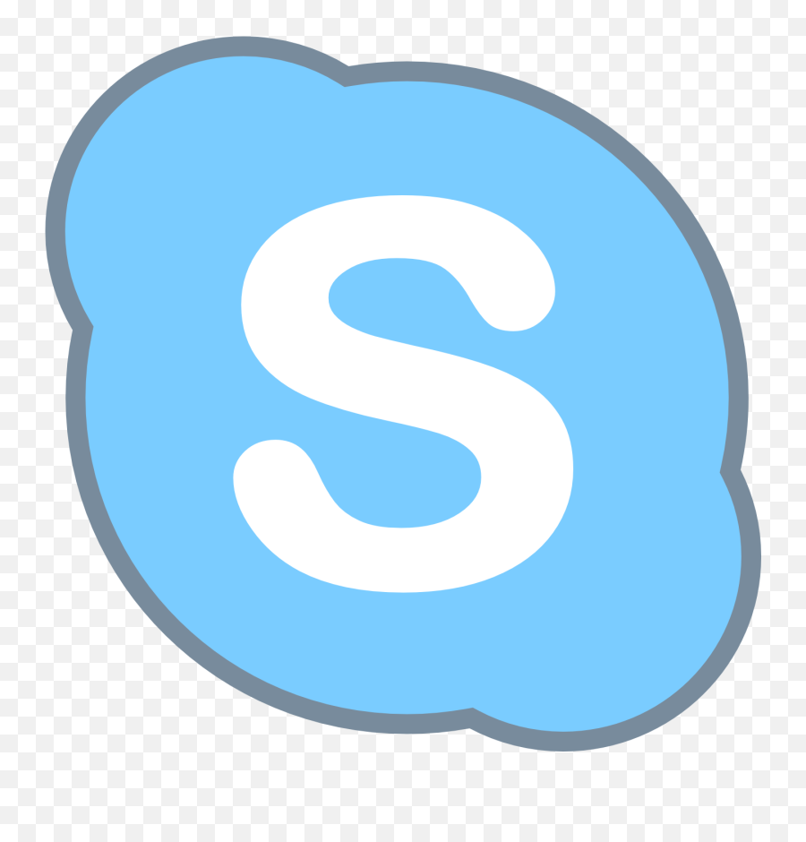 Skype Logo Skype Icon Download Icons - Sad Smiley Clipart Emoji,Sad Logo