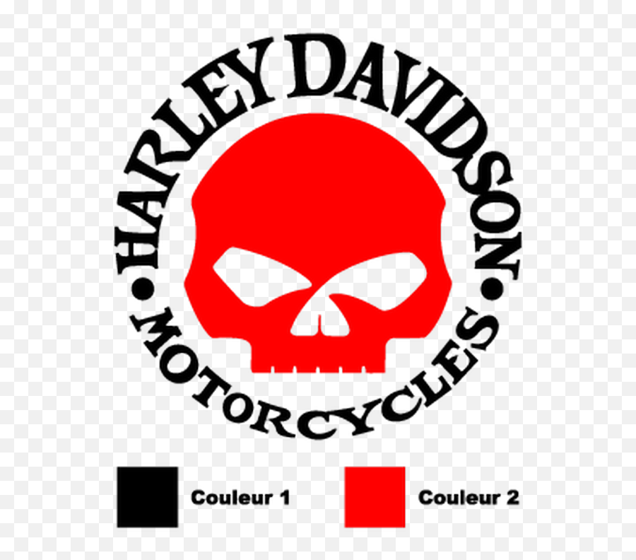 Indi Harley Davidson Skull Logo Png Emoji,Harley Davidson Logo Black And White