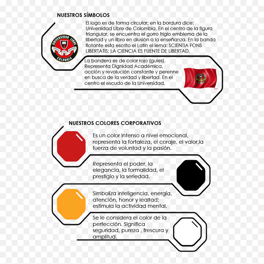 Download Hd Simbolos Y Colores - Free University Of Colombia Emoji,Bandera Colombia Png
