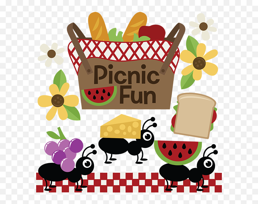 Picnic Clipart Scrapbook Picnic - Decorative Emoji,Picnic Clipart