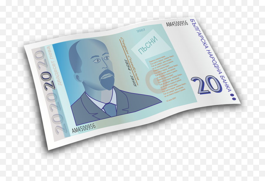 Billbanknotecurrencylevbulgaria - Free Image From Emoji,Money Falling Transparent Background