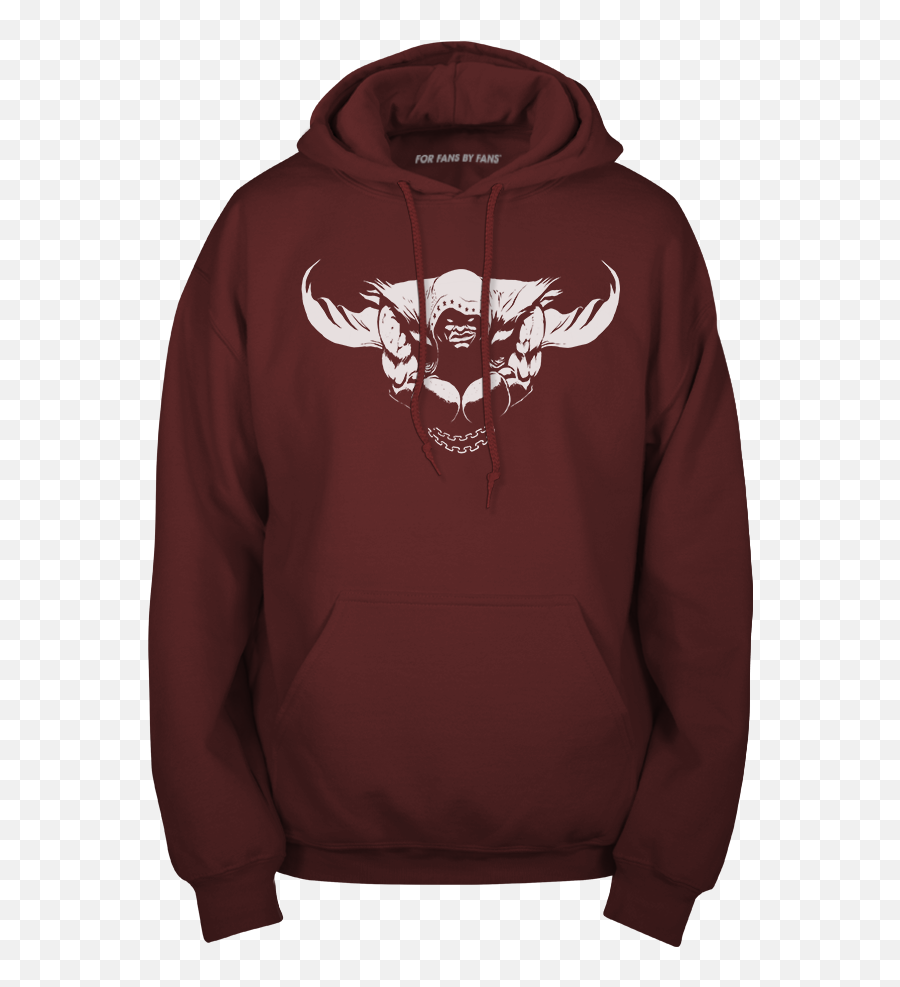 For Fans By Fansbalrog Charging Bull Head Pullover Hoodie Emoji,Bull Head Png