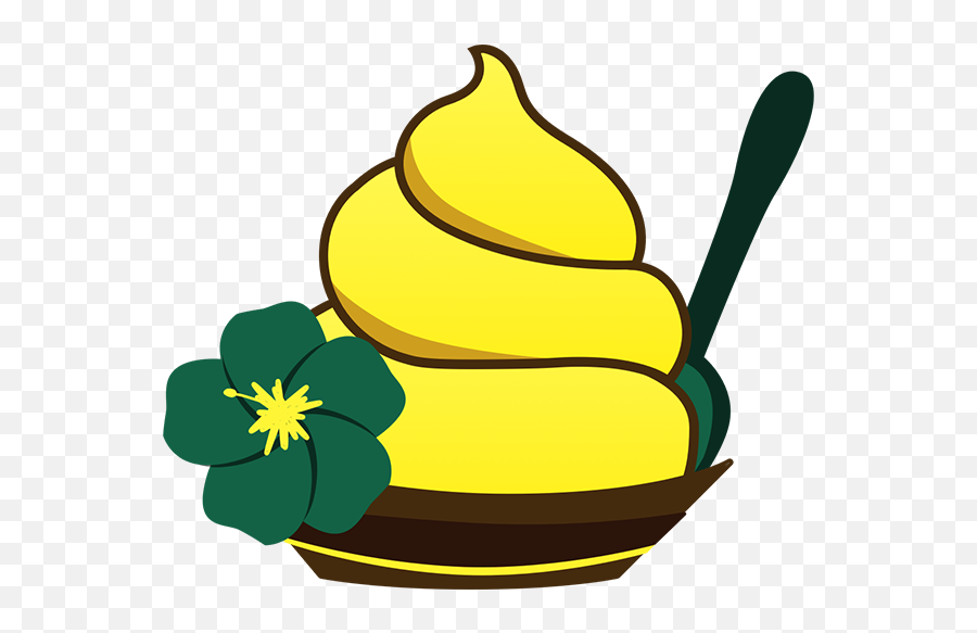 Download Dole Whip Png Clip Library Stock - Disneyland Dole Emoji,Whip Png
