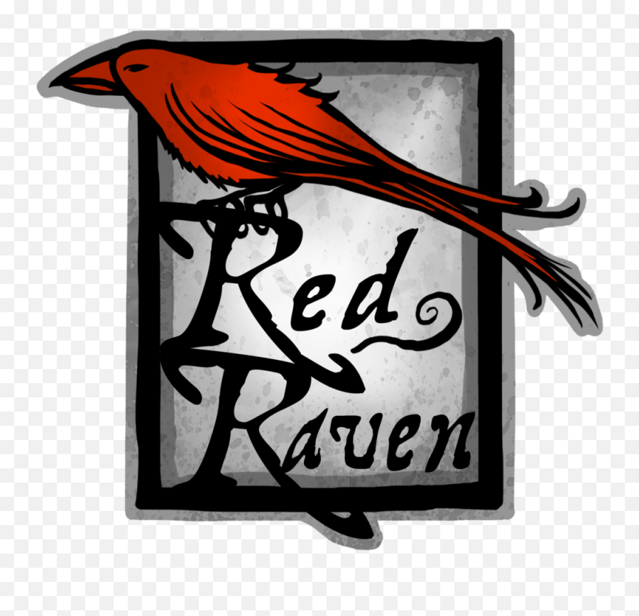 Red Raven Games Emoji,Raven Logo