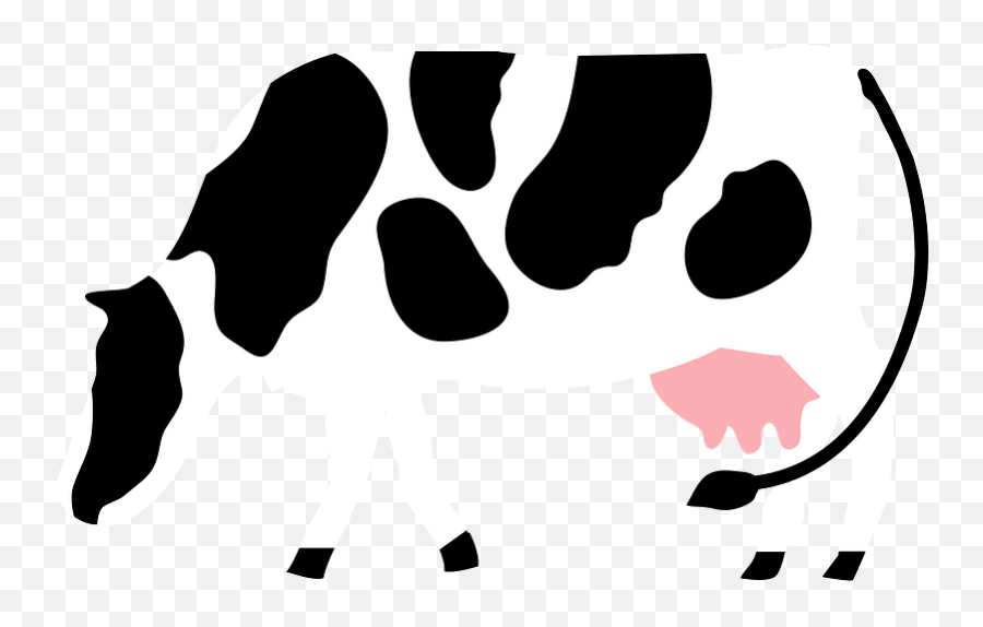 Cow Clipart Free Download Transparent Png Creazilla - Dot Emoji,Cow Clipart Black And White